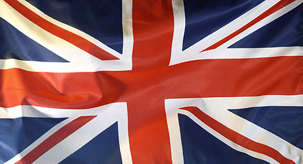 Image showing British Flag background