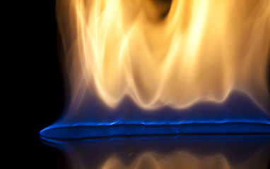 Image showing Fire flames background texture