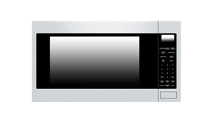 Image showing Modern microwave oven