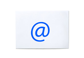 Image showing Envelope Email sign isolated
