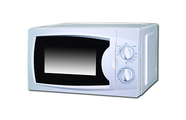 Image showing Microwave oven on the table