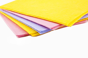 Image showing Colored  towels