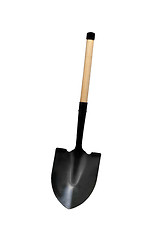 Image showing Shovel isolated on white