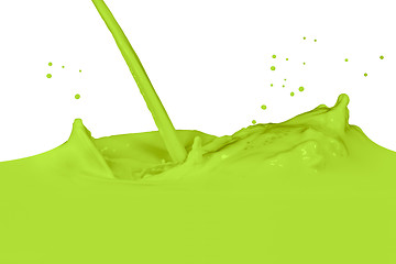 Image showing splashing paint