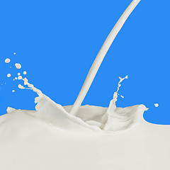 Image showing milk splash