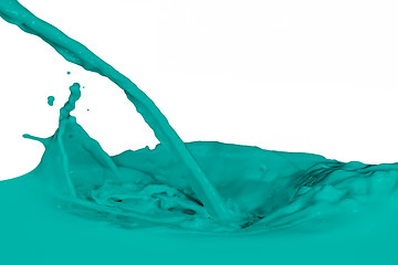 Image showing splashing paint