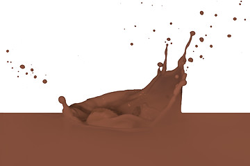 Image showing splashing milk