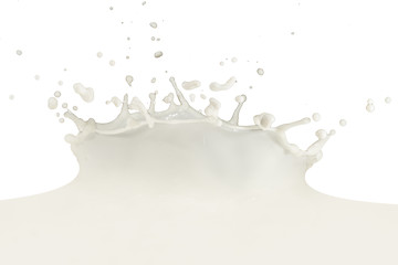 Image showing milk splash