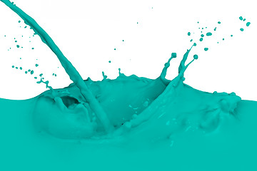 Image showing splashing paint