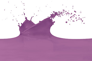 Image showing splashing paint