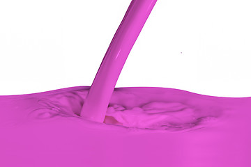 Image showing splashing paint