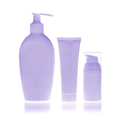 Image showing cosmetic bottles