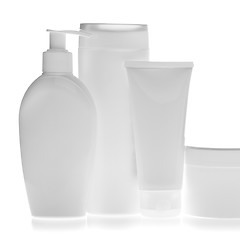 Image showing cosmetic bottles