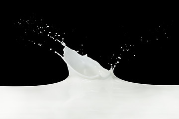 Image showing milk splash