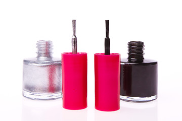 Image showing nail polish set