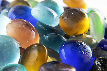 Image showing Colored stones