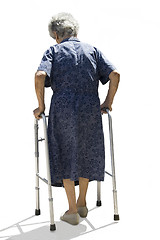 Image showing Elderly woman 