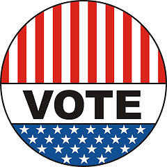 Image showing vote badge