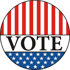 Image showing vote badge