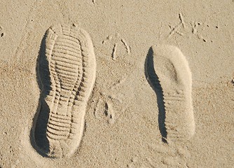 Image showing Footprints