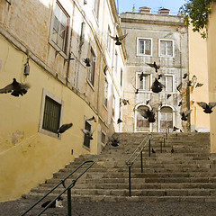 Image showing street of Lisbon