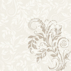 Image showing EPS10 decorative floral background