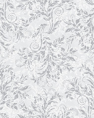 Image showing Elegant decorative floral seamless EPS10 pattern