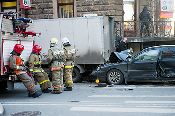 Image showing Auto crash