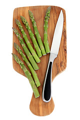 Image showing Asparagus Spears