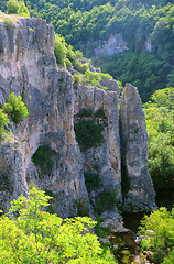 Image showing Rocks and Vegetation of Emen Canyon 