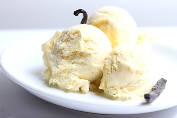 Image showing vanilla ice sweet