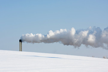 Image showing Industrial smoke