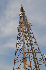 Image showing Telecommunication mast