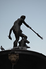 Image showing Neptune fountain - Gdansk