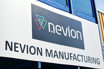 Image showing Nevion - sign