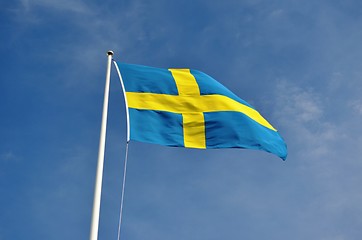 Image showing Swedish flag