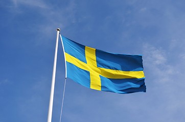 Image showing Swedish flag