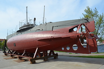 Image showing Swedish submarine