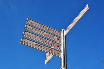 Image showing Sign post