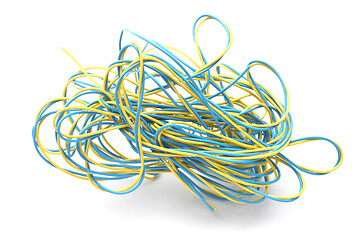 Image showing Colorful Wires