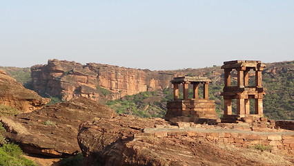 Image showing historic temple near Badami