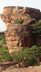 Image showing scenery around Badami