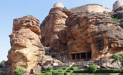 Image showing a Badami Cave Temple