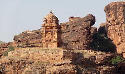 Image showing temple in Badami
