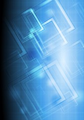 Image showing Abstract hi-tech background