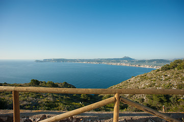 Image showing Javea and La Nao Cape