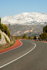 Image showing Winter road