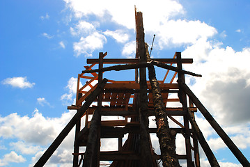 Image showing Oseberg Viking ship replica