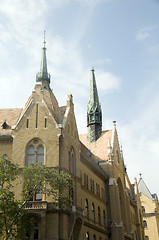 Image showing Unitarius Templom Unitarian Church Budapest Hungary