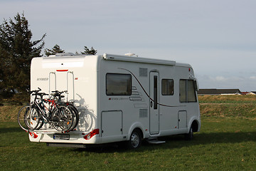 Image showing camper in Denmark